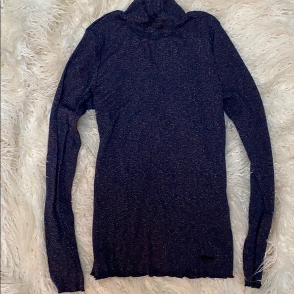 Anthropologie nümph Mock Neck Sparkled Top - Picture 2 of 7